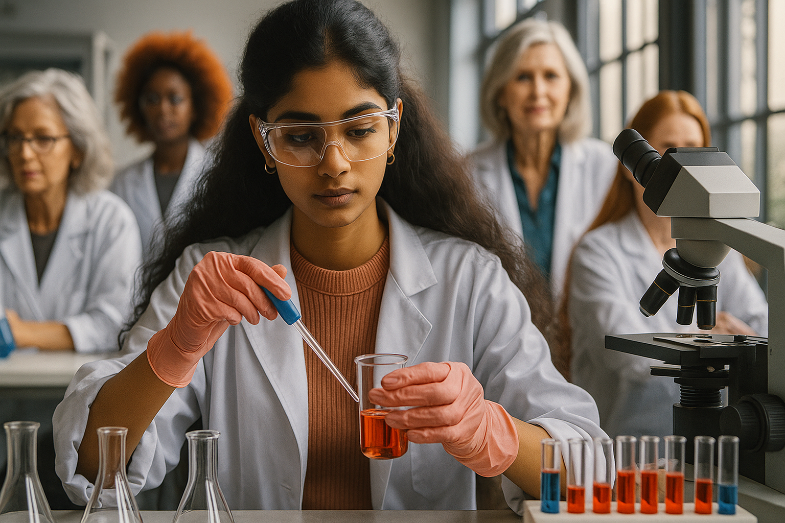 Mulheres na Ciência Superando Desafios e Inovando o Futuro