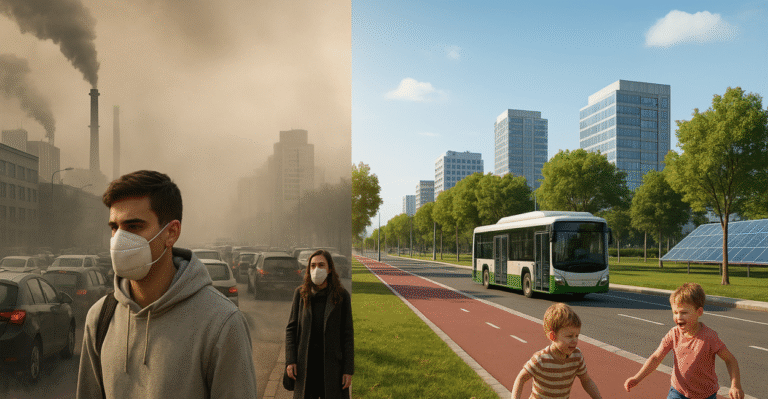 Poluição do Ar Impactos Invisíveis e Soluções Sustentáveis para Saúde Pública