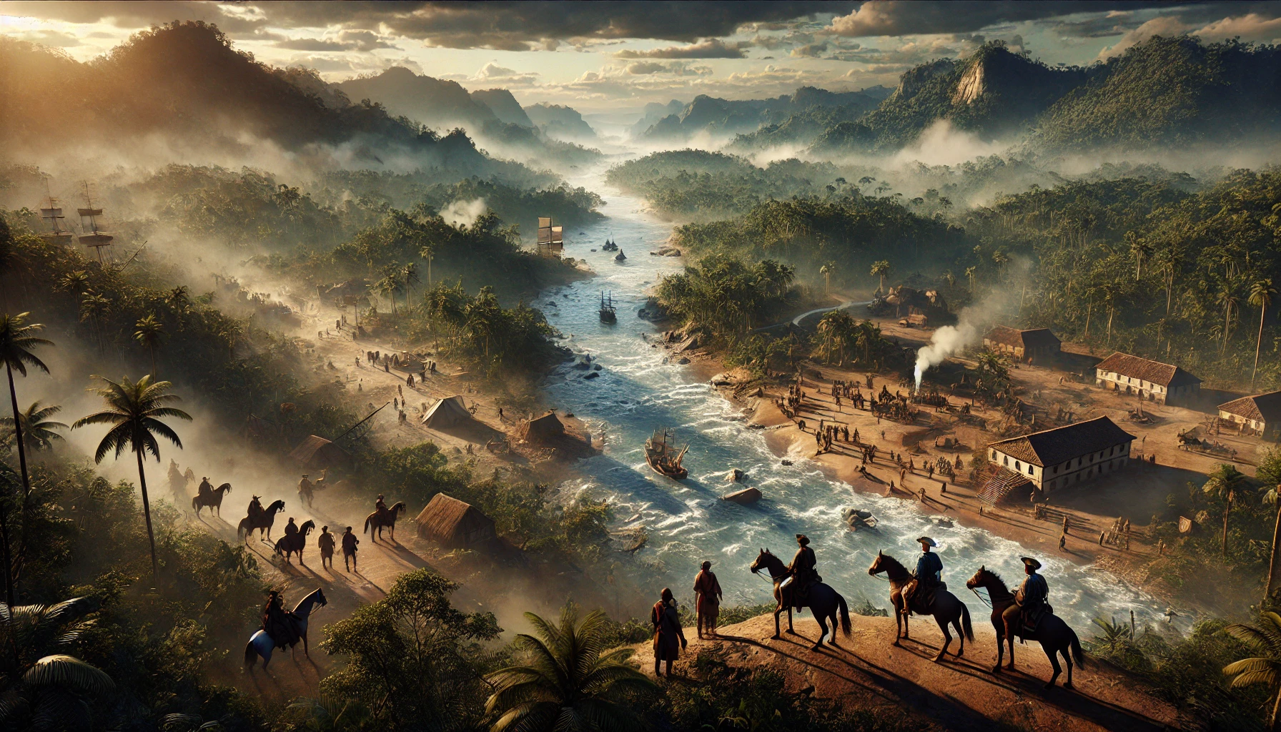 A expansão territorial e as expedições exploratórias