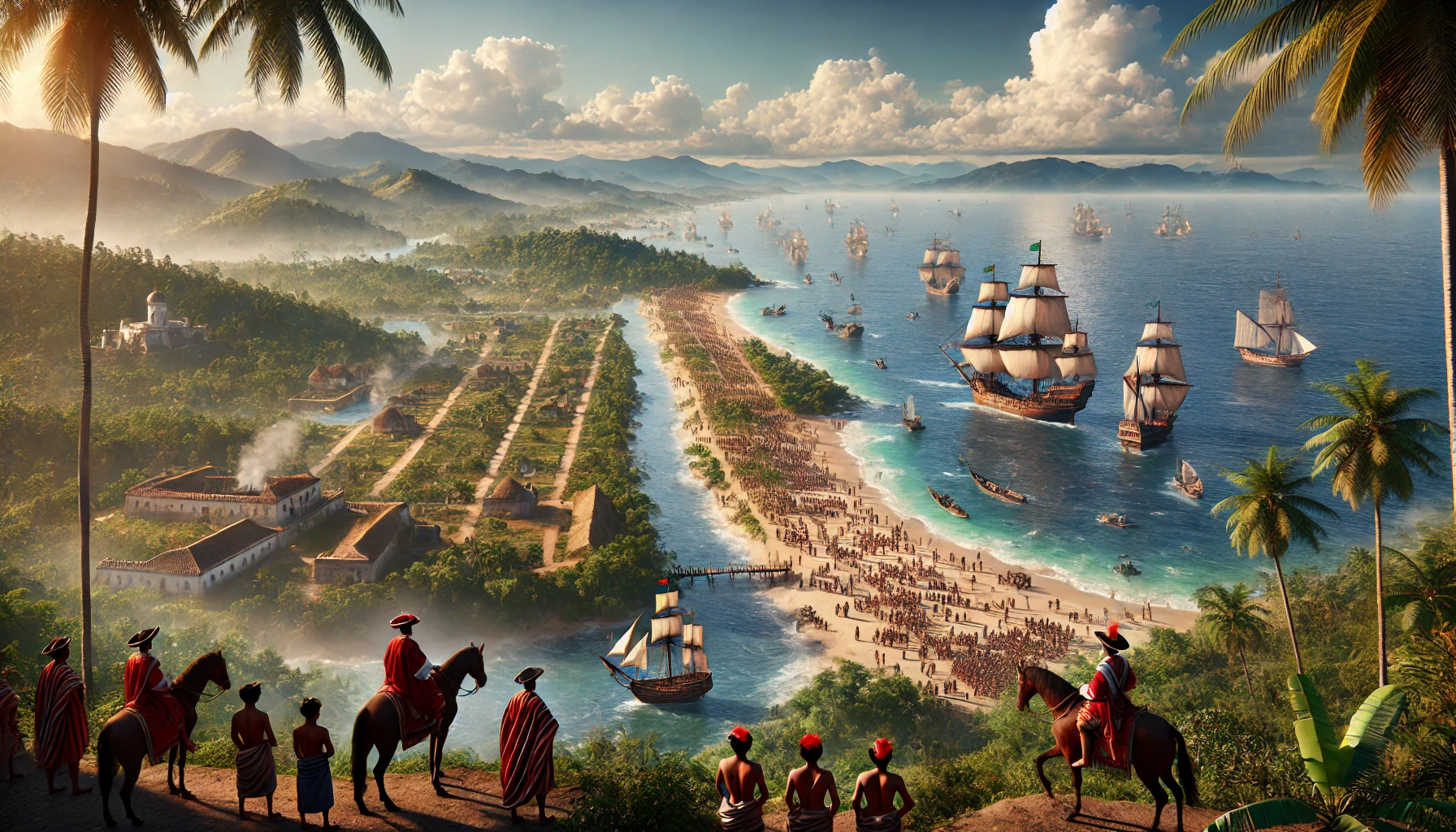 O Sistema de capitanias hereditárias