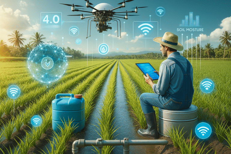 Agricultura 4.0 Tecnologias Hídricas Inovadoras Potencializam a Produção de Arroz
