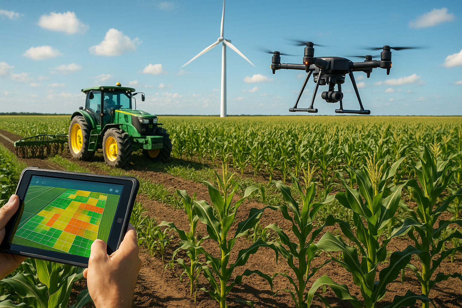 Agricultura de Precisão: Tecnologia Avançada e Sustentabilidade no Campo