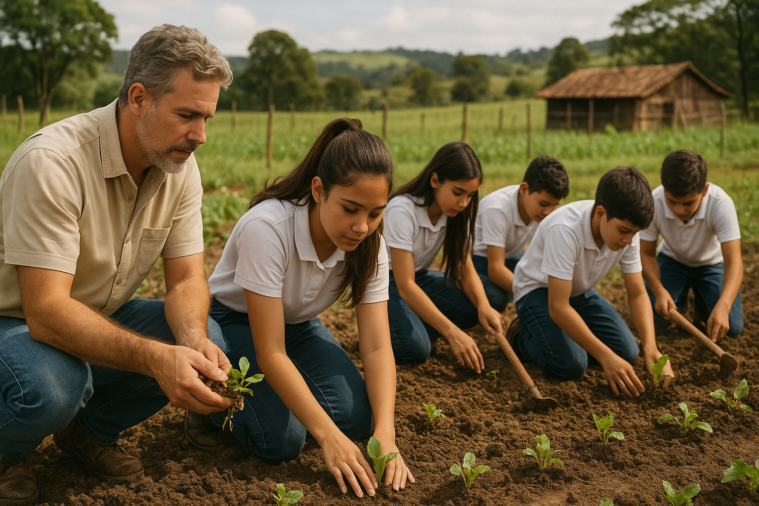 Educação em Tempo Integral Como a Integração Escola-Campo Transforma Vidas