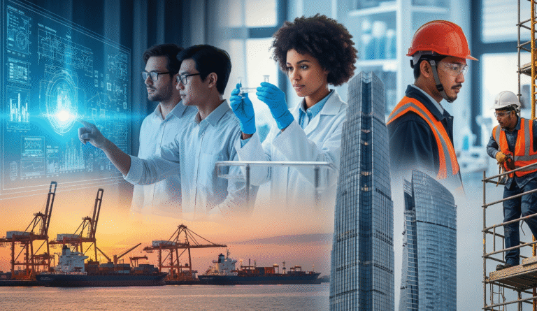 Profissões na Indústria Tendências, Habilidades e Oportunidades Futuras