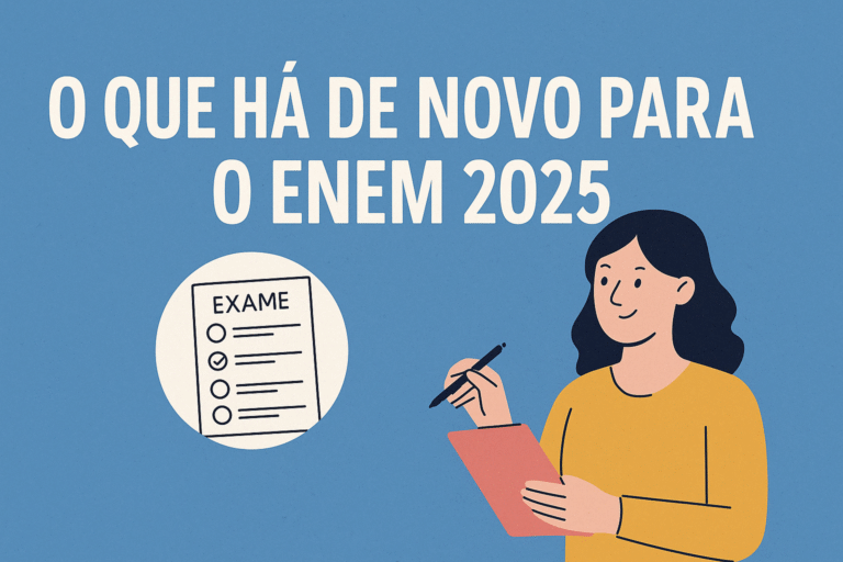 O que há de novo para o ENEM 2025