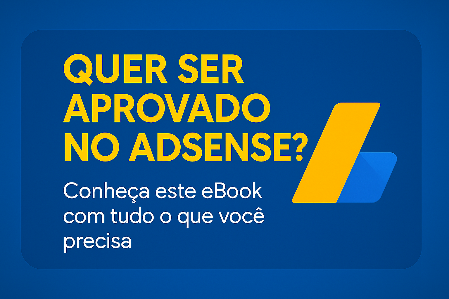 Aprovação no Adsense