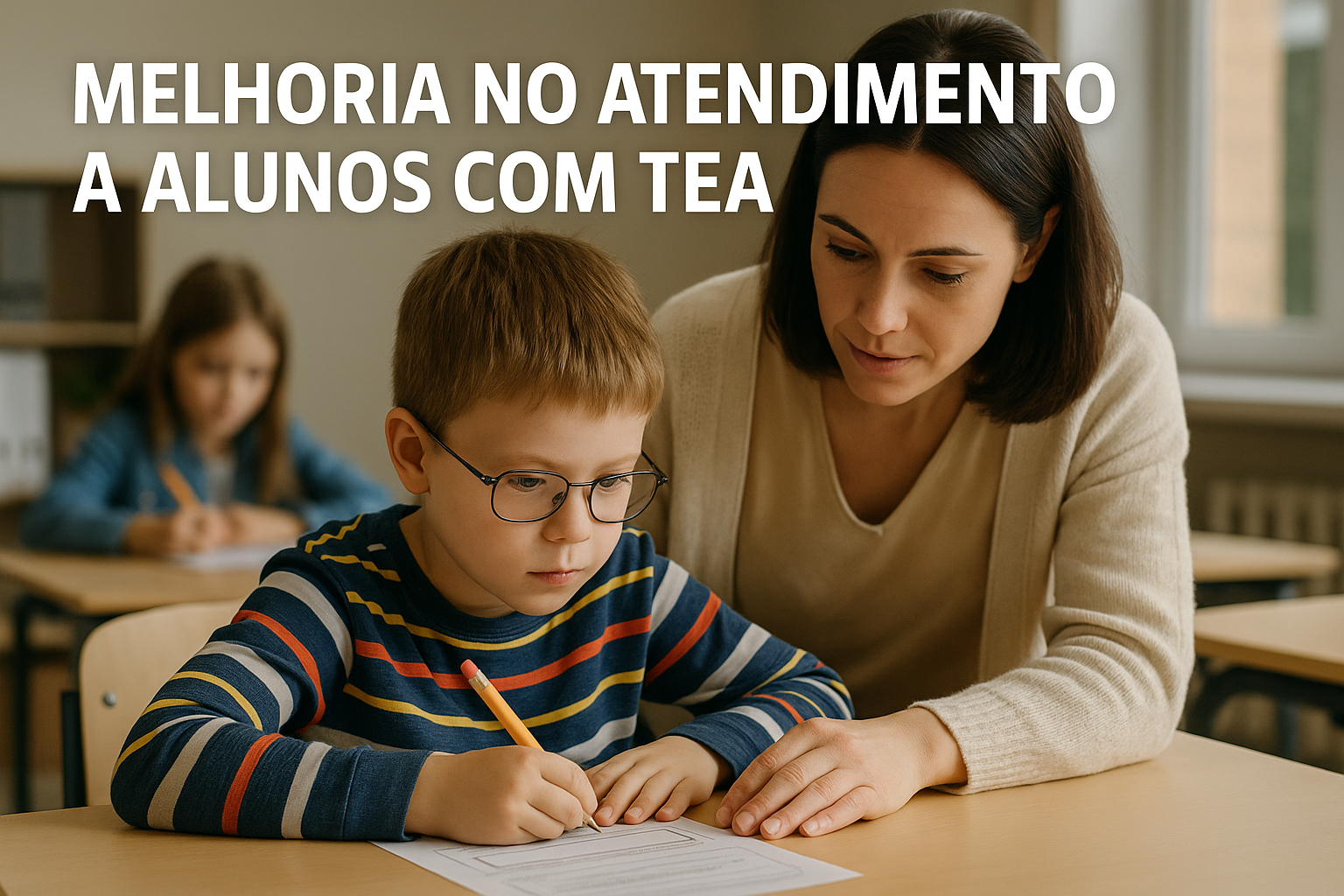 Melhoria no atendimento a alunos com TEA