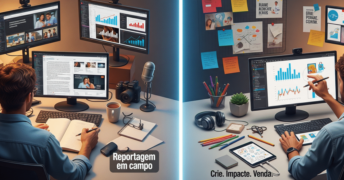 Diferença entre Jornalismo e Publicidade Qual Combina com Você