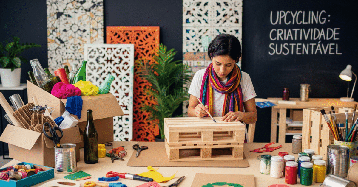 Upcycling Criativo: Ideias Práticas para Lucrar com Resíduos e Sustentabilidade