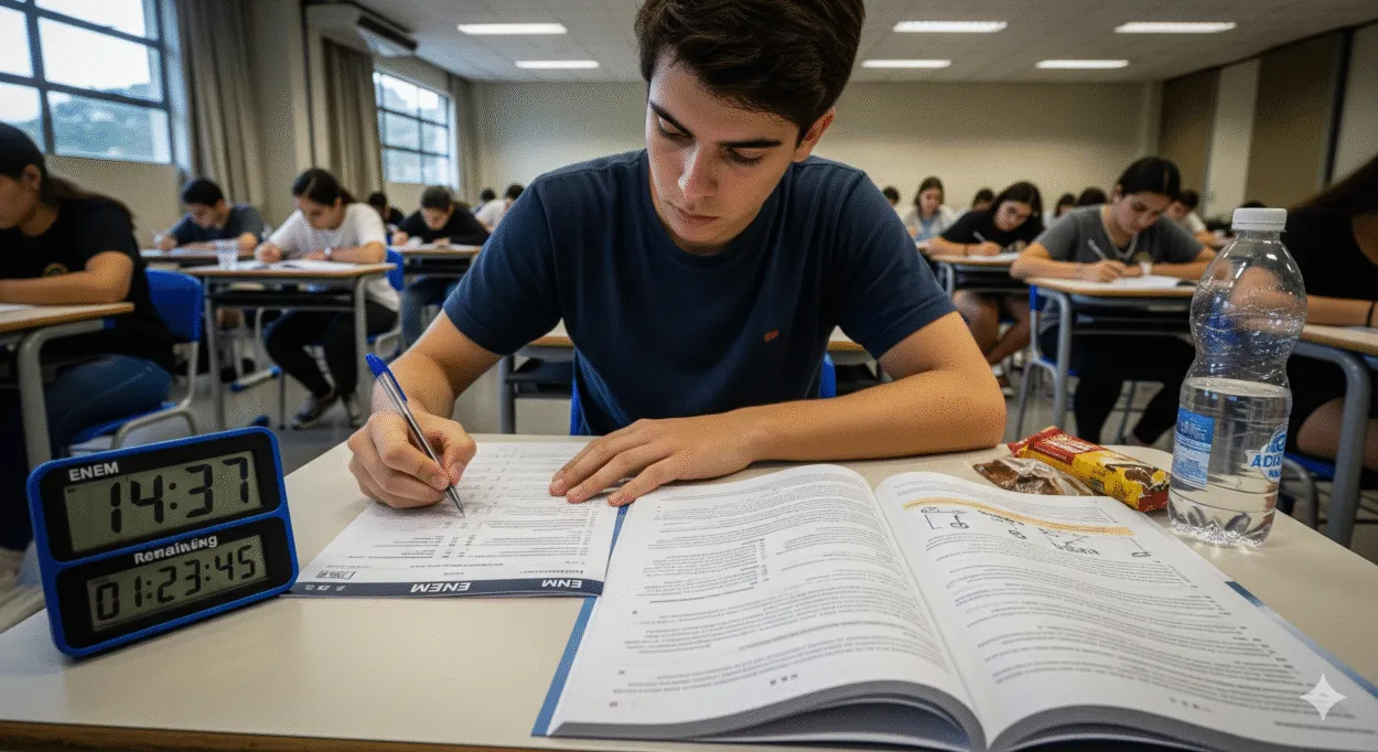 Controlar o Tempo na Prova do ENEM