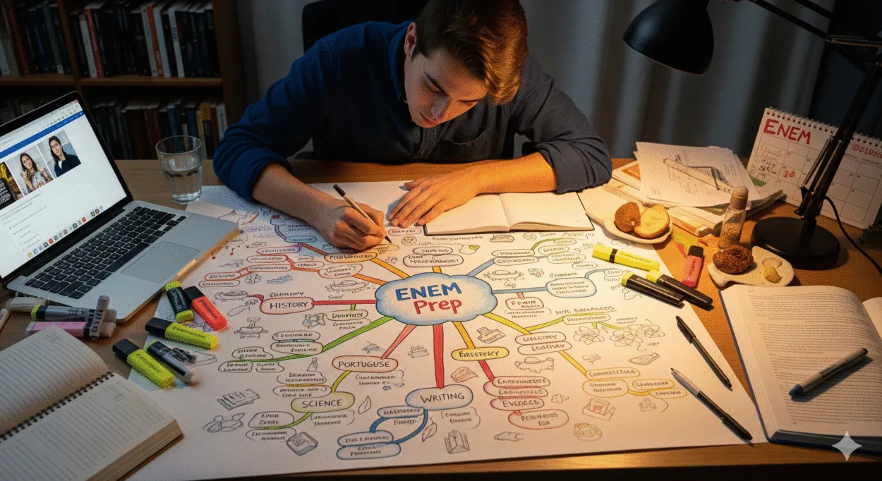Mapa Mental para o ENEM