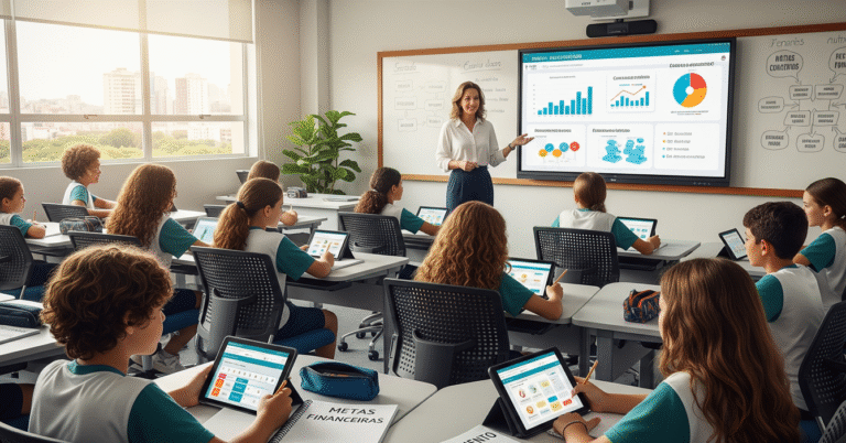 Guia completo de educação financeira para escolas