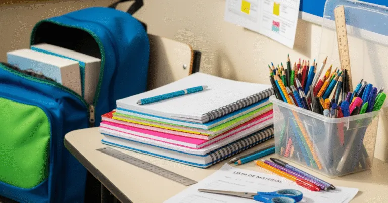 Material escolar para educação infantil escolhas seguras