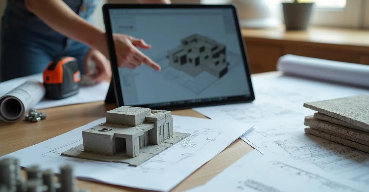 Tecnologia construtiva para obras de engenharia e construção