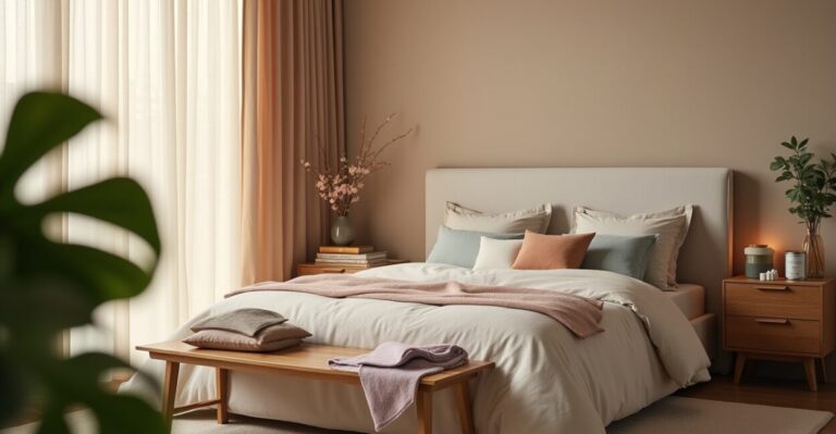 7 Cores para Quarto que Reduzem Ansiedade na Rotina