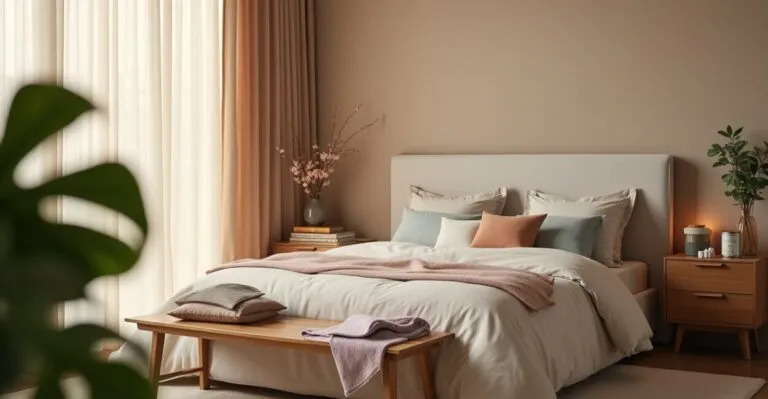 7 Cores para Quarto que Reduzem Ansiedade na Rotina