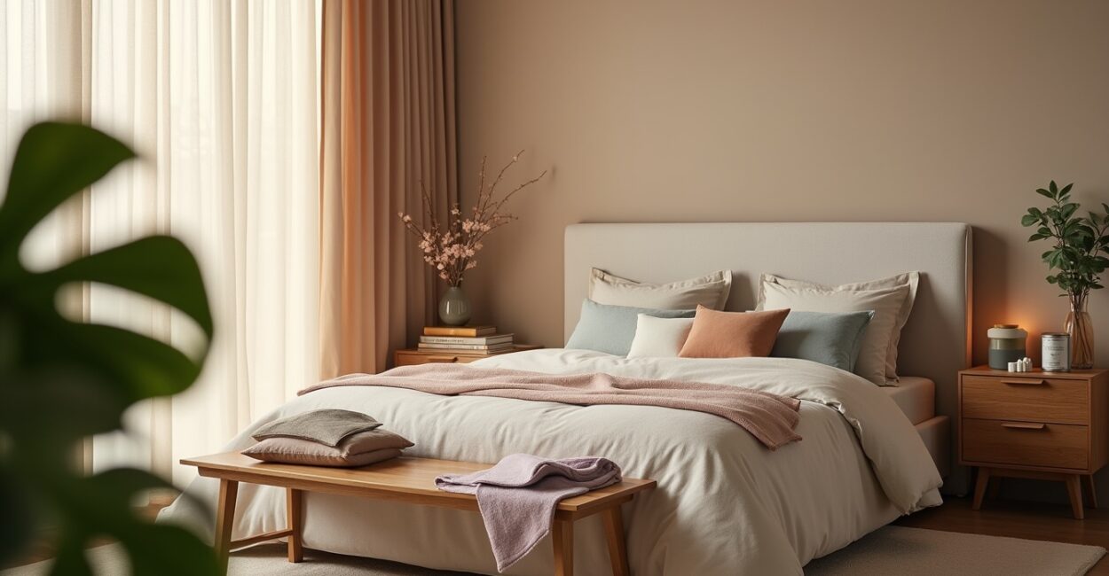 7 Cores para Quarto que Reduzem Ansiedade na Rotina