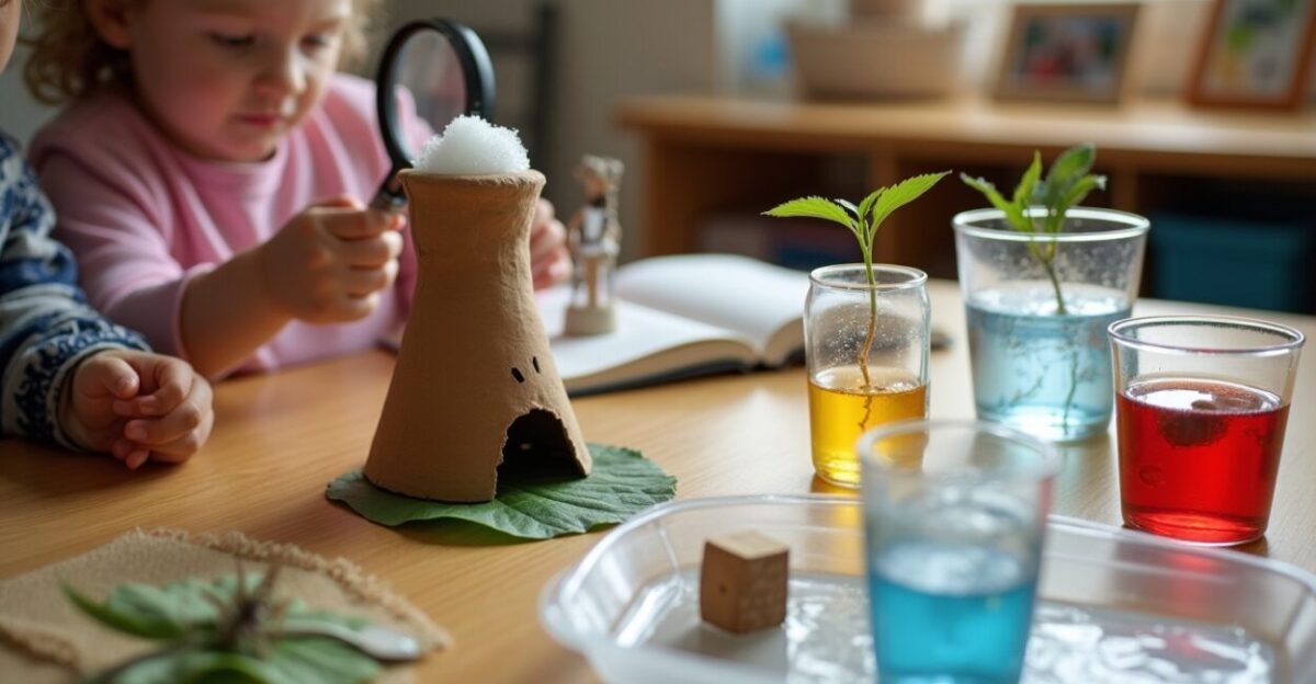 Atividades Científicas e Sensoriais para Explorar o Mundo