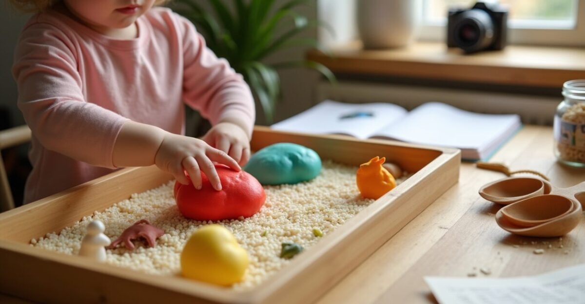Atividades Práticas: Massinha e Caixas Sensoriais