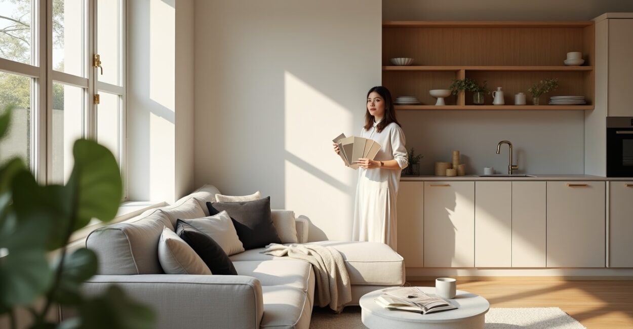 Como Escolher Cores Neutras para Ampliar Visualmente Espaços