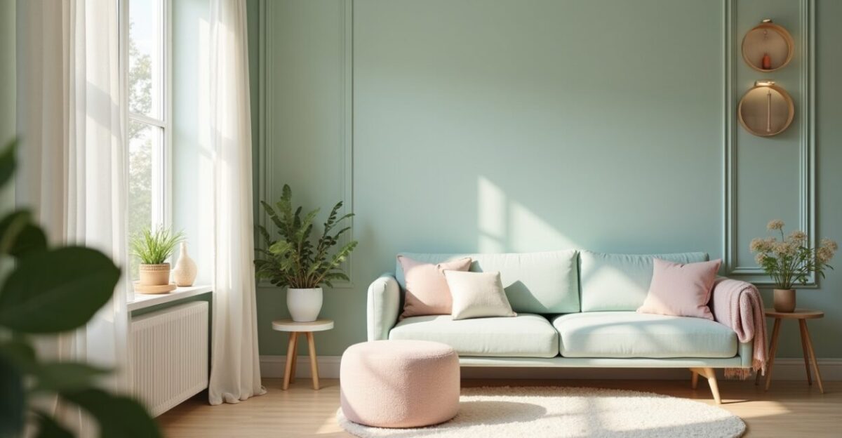 Como os Tons Pastel Suavizam Ambientes Pequenos