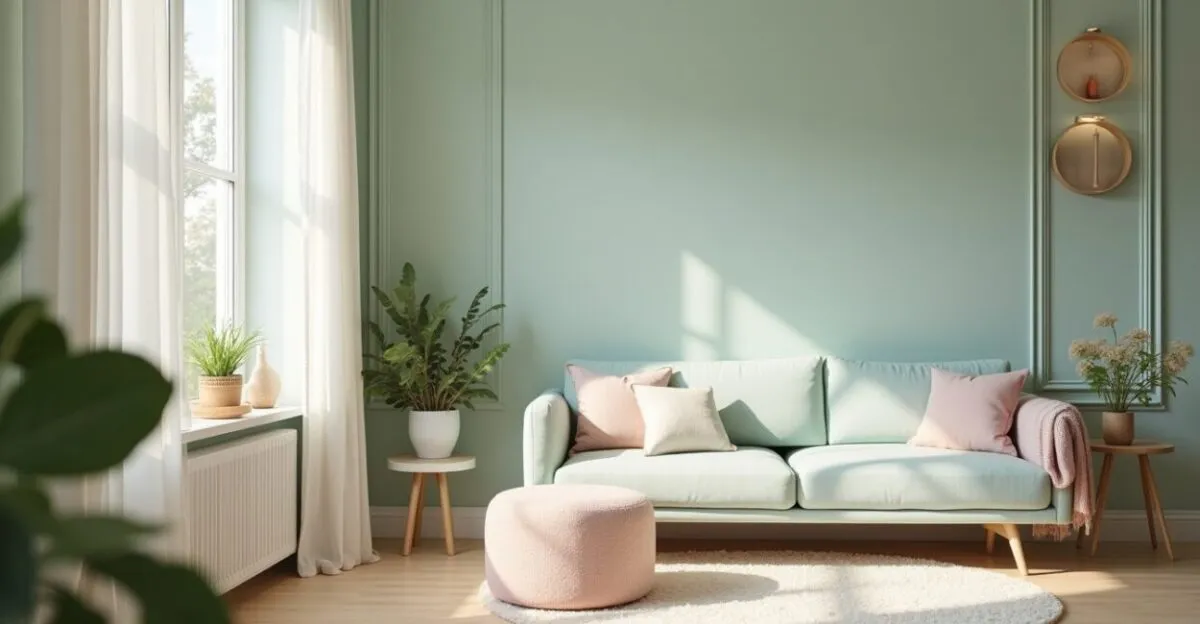 Como os Tons Pastel Suavizam Ambientes Pequenos