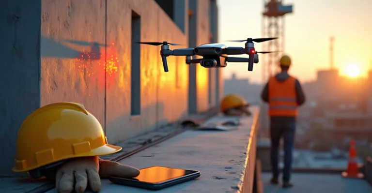 Drones na Construção: Inspeção, Mapeamento e Segurança