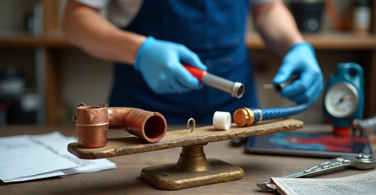 Plumber Methods Comparison and Material Choices