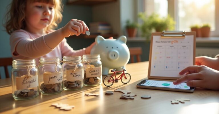 Poupança Infantil: 5 Metas Fáceis que Funcionam em 2025