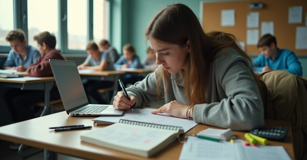 Rotina Escolar e Vestibular