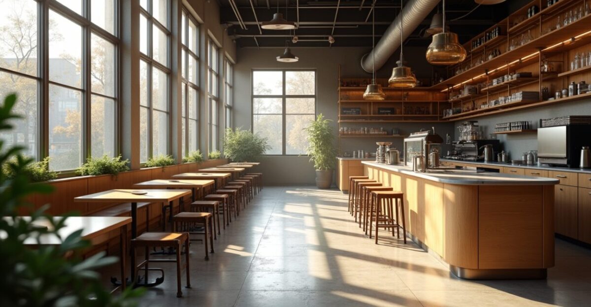 Layout, Operação e Experiência do Aluno no Café Escola