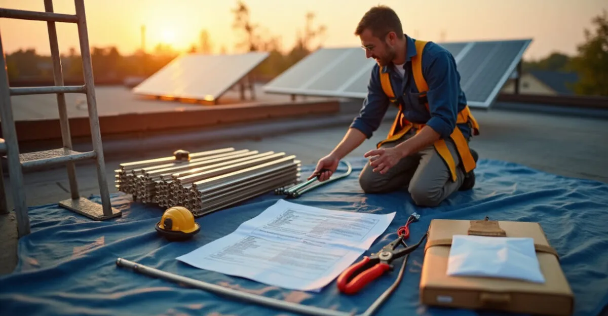 Checklist Prático: Ferramentas e Materiais para uma Instalação Econômica de Placas Solares
