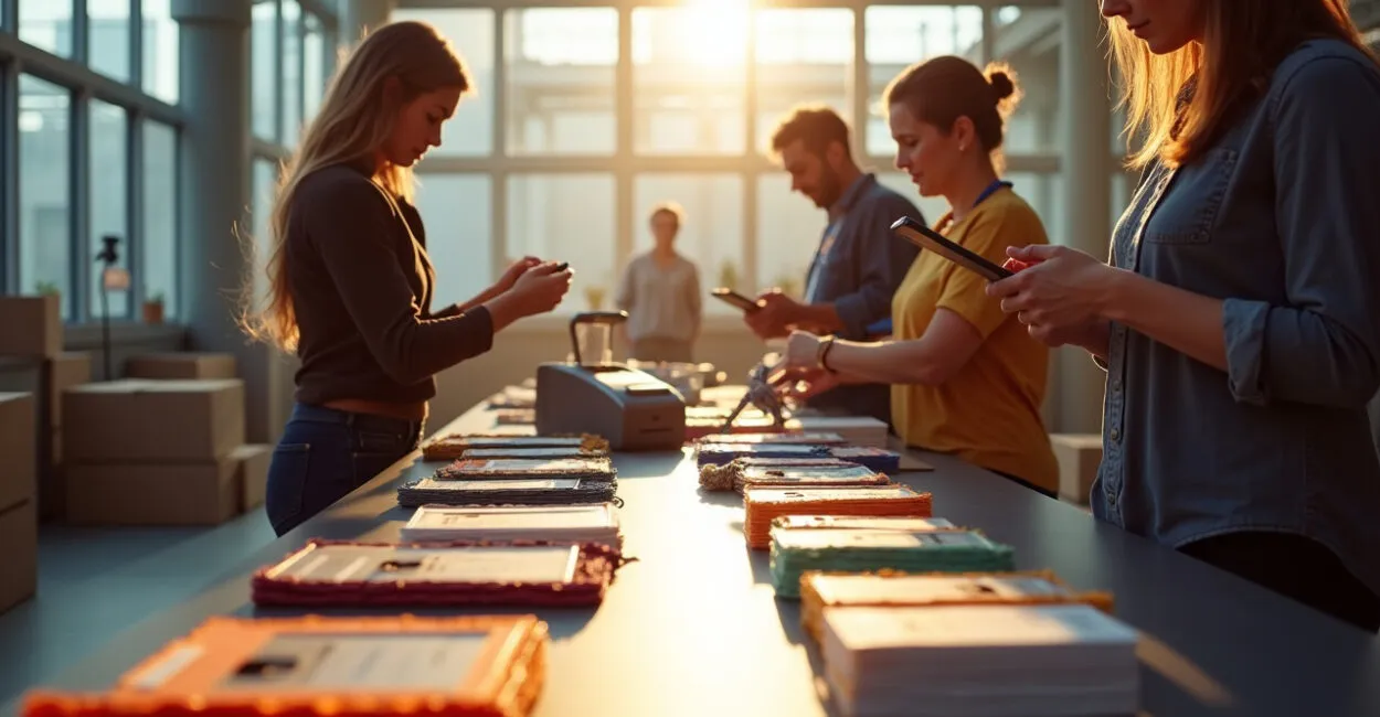 Crachás para Eventos: De Design, Impressão e Logística para Organizar Identificação Profissional