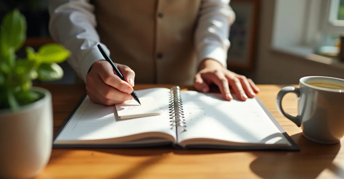 Planejamento Matinal Semanal Simples: Como Criar Roteiro com Prioridades, Autocuidado e Revisão para Reduzir Ansiedade e Aumentar Produtividade 1 Definição de Prioridades: Semanal Vs. Diário