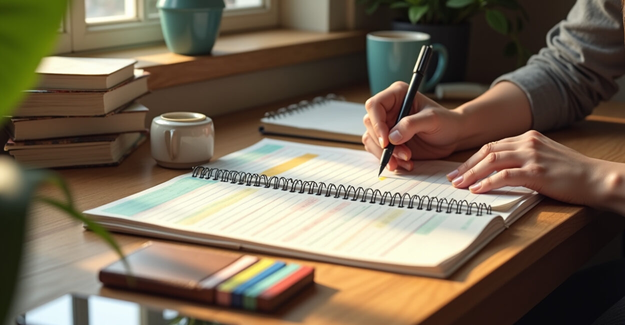 Plano de Estudo Diário para 12 Semanas — Como Distribuir Matérias, Tempo e Pausas para Manter Foco e Garantir Revisão Eficiente em 3 Meses