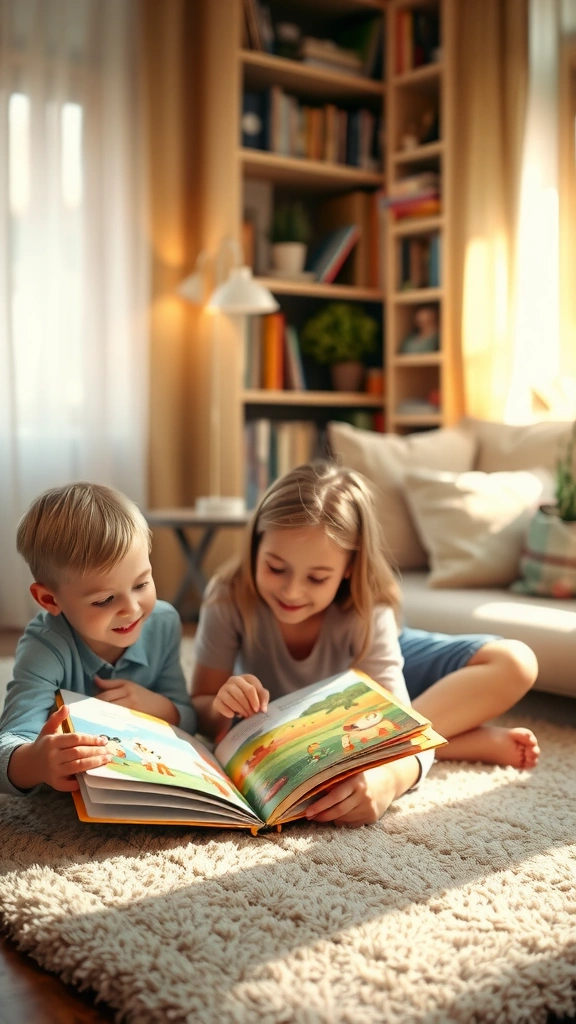 Leitura em Casa e Envolvimento Familiar: Como Criar Rotinas, Escolher Livros e Motivar Crianças para Melhorar Hábitos e Desempenho Escolar