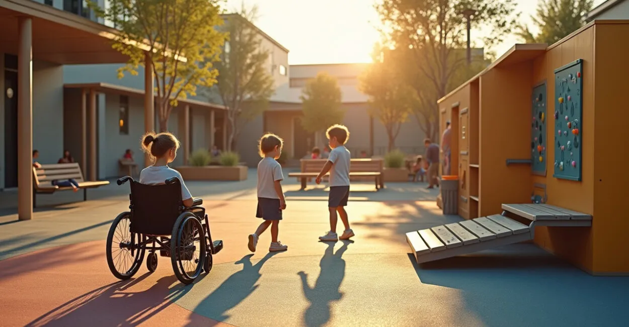 Brinquedos Inclusivos para Pátio Escolar: Como Escolher