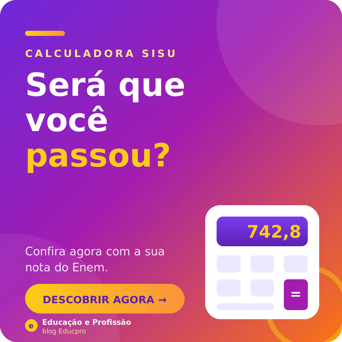 Calculadora SISU