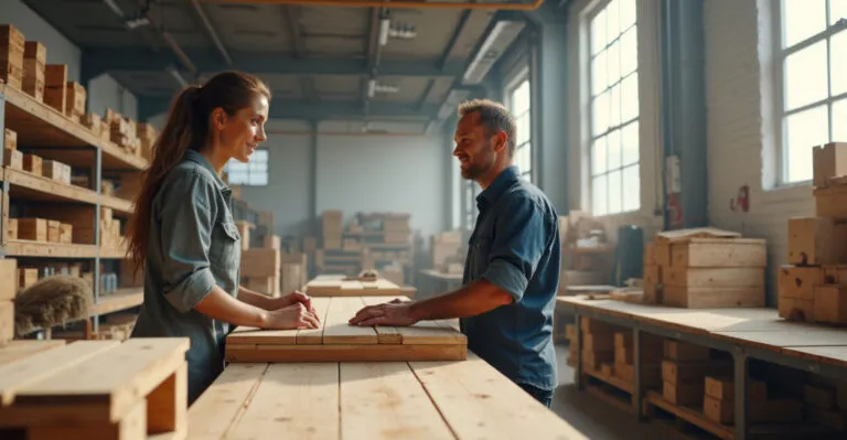 Pallets Reciclados na Empresa: 9 Usos Criativos e Úteis