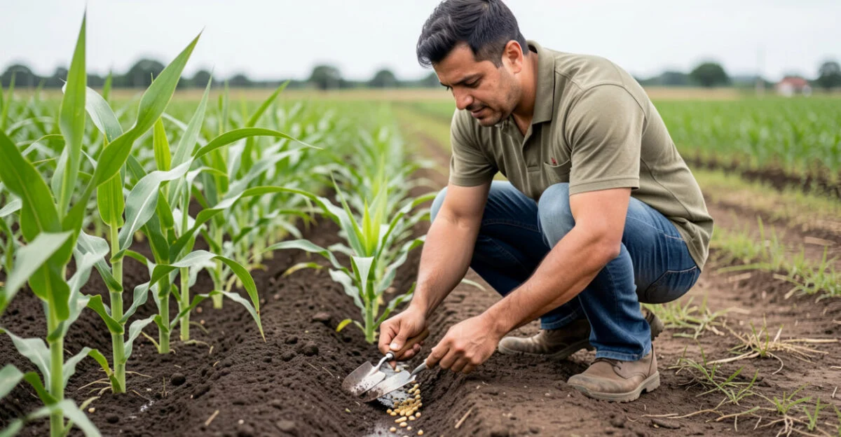Como plantar milho: espaçamento, população e profundidade