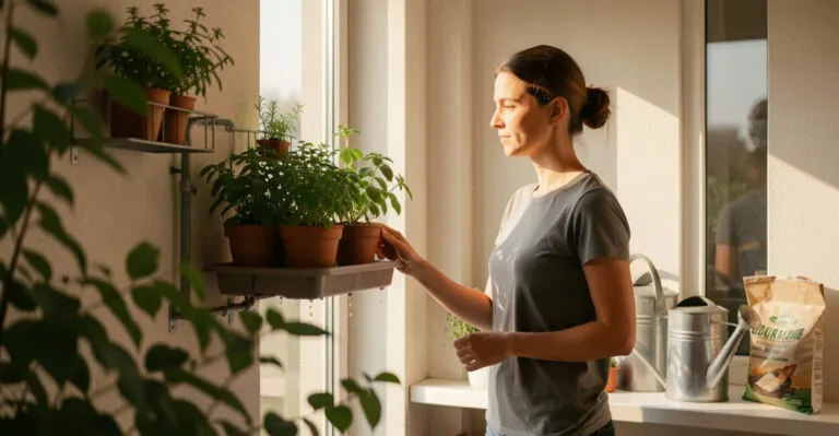 Horta Vertical em Apartamento: Guia para Começar do Zero