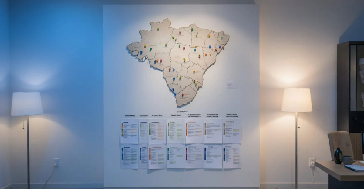 Notas de Corte de Fisioterapia por Universidade e Região