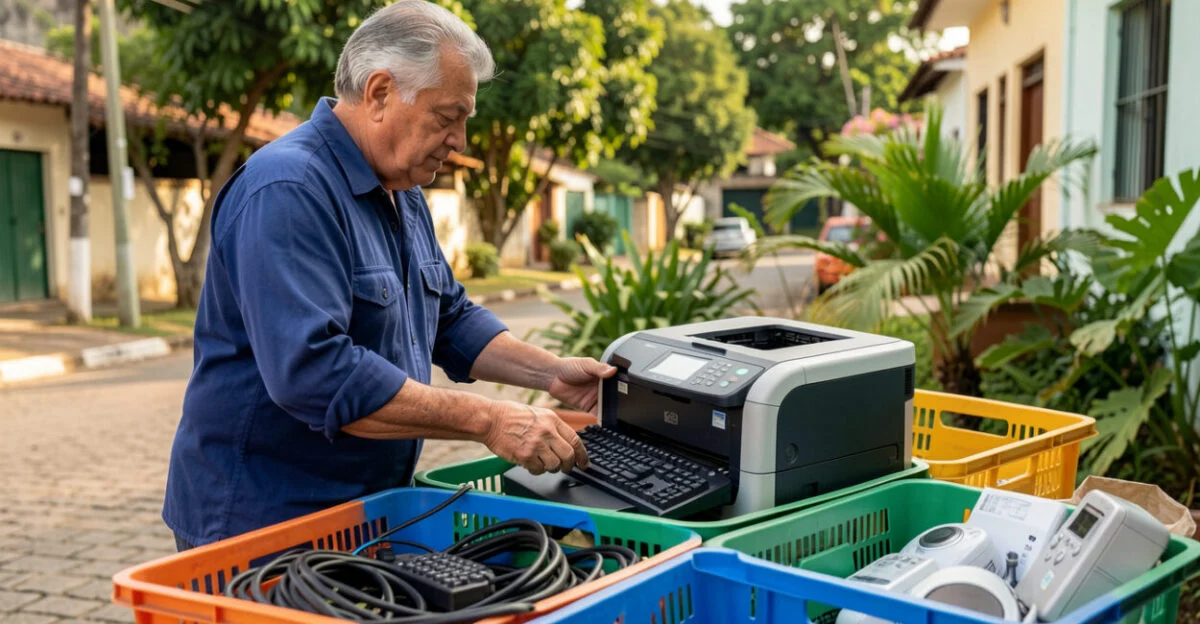 Onde descartar eletrônicos perto de você