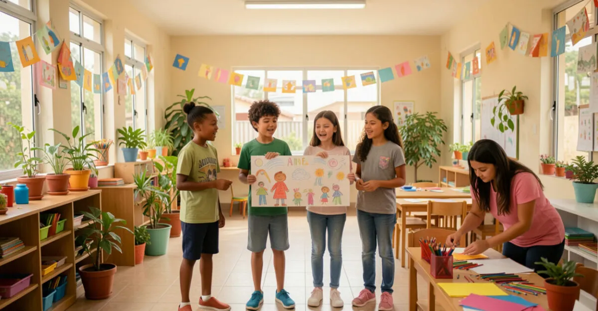 Produções dos alunos: do cartão à apresentação