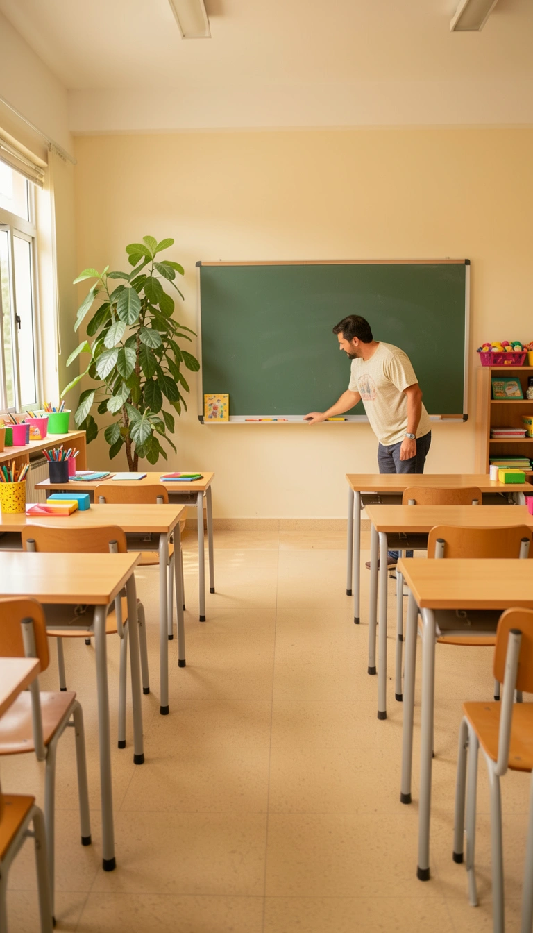 A disposição das carteiras muda a aula
