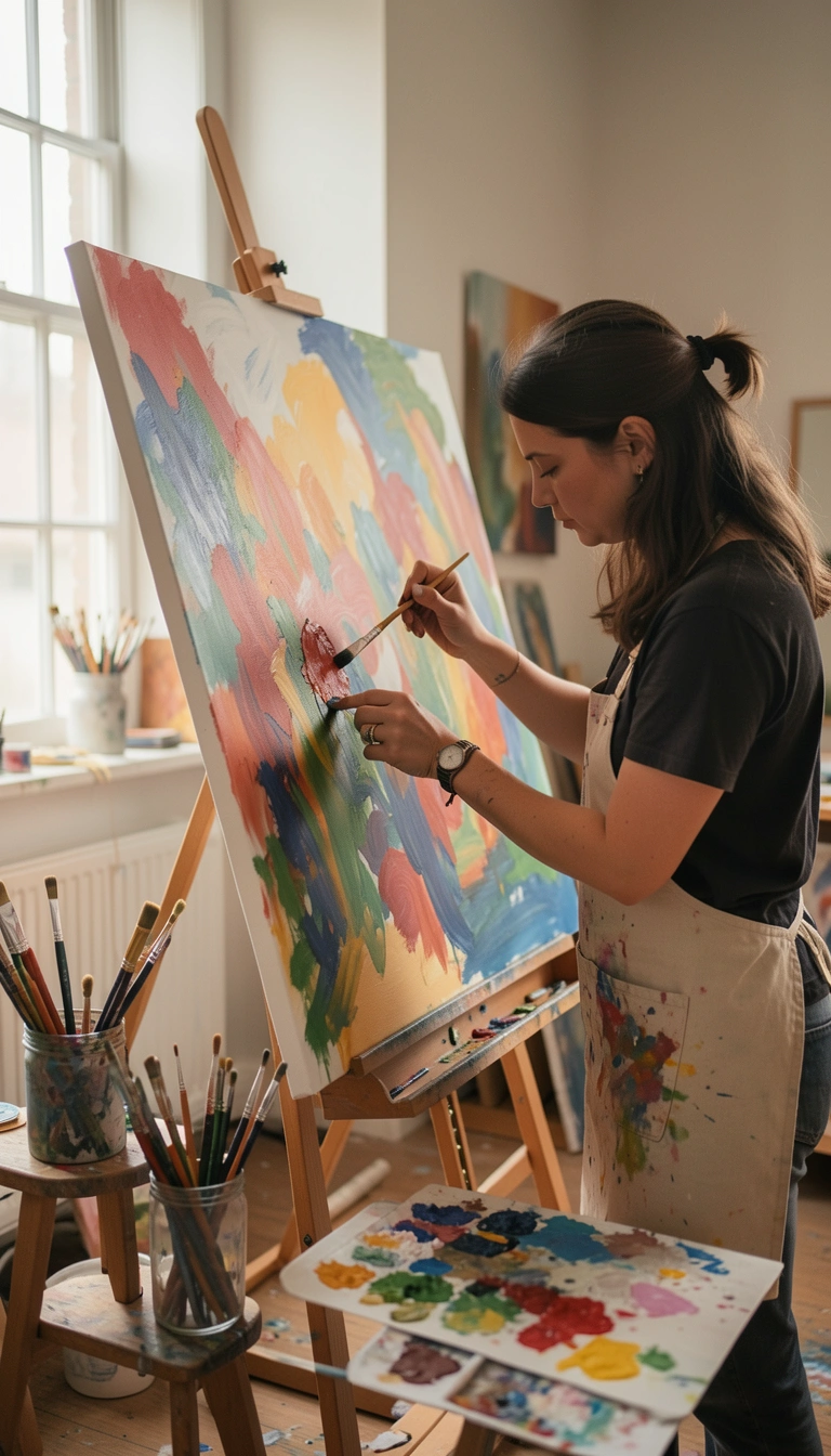 Da ideia à obra: como vive um artista plástico