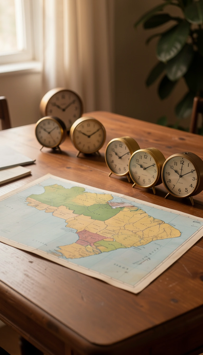 Por que o Brasil tem horas diferentes?
