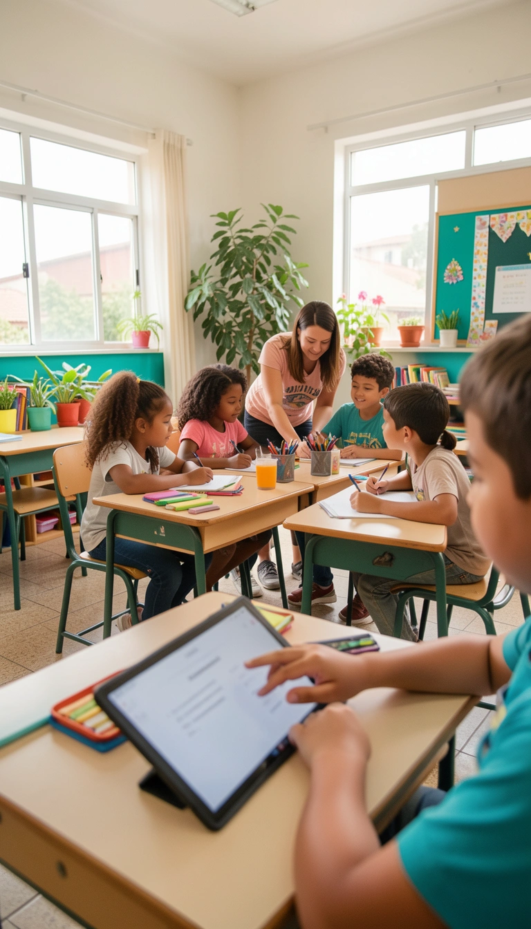 A tecnologia já mudou a sala de aula
