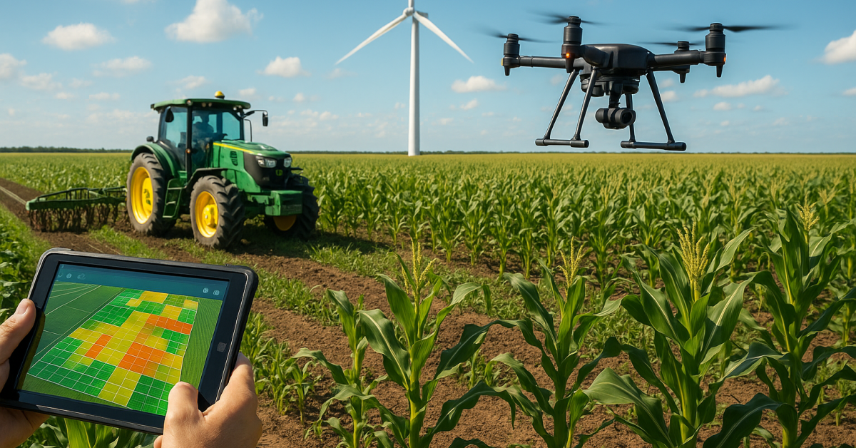 Agricultura de Precisão: Tecnologia Avançada e Sustentabilidade no Campo