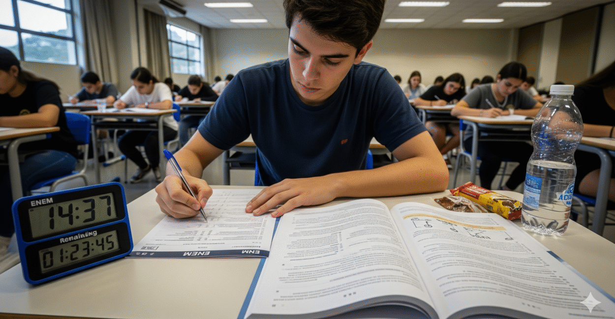 Controlar o Tempo na Prova do ENEM